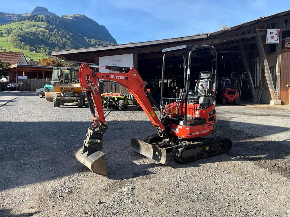 Kombination | Kubota U17-3 Bagger, Baujahr 2022, mit Hydraulikhammer und Schaufel | 8, 51 und 60