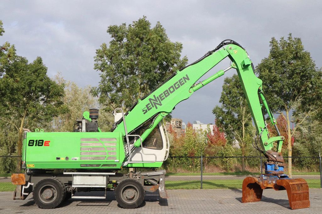Sennebogen 818 ME | SORTING GRAB | BLADE + OUTRIGGERS
