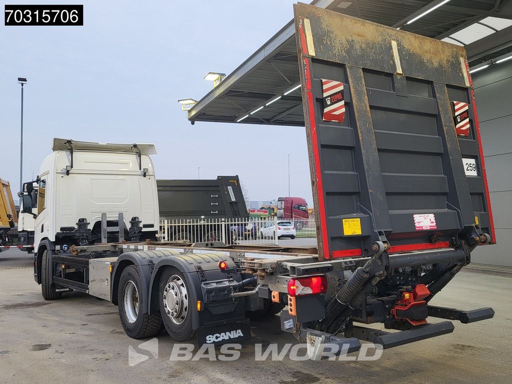 Scania P P500 6X2 2500kg Ladebordwand Lift+steering axle Automatic Retarder Air suspension Euro 6