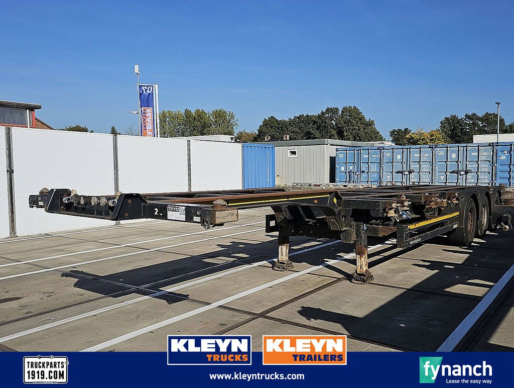 KOGEL SW24 MULTI 2X 20, 1X30, 1X40, HIGHCUBE, 20FT MITTIG, LIFT AXLE