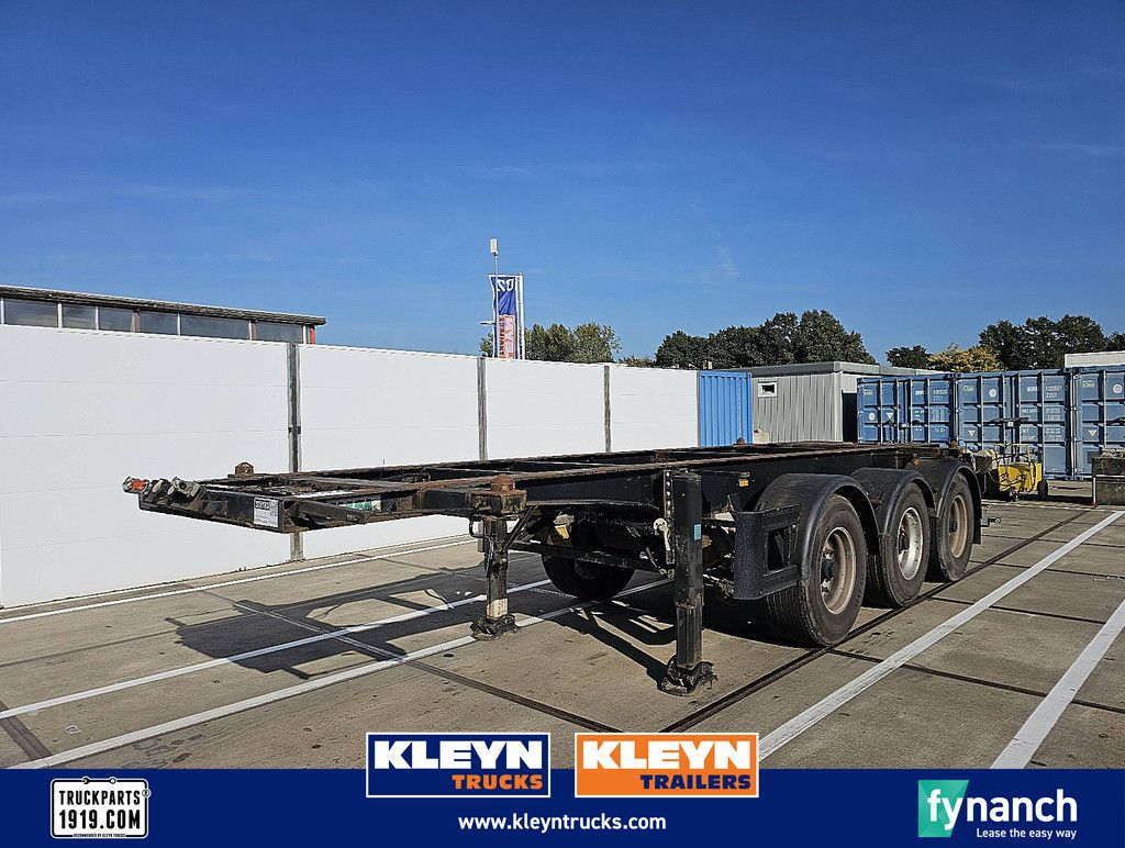 MAFA CONT.SAL40.27E 20 FT TANK BPW DRUM LIFT AXLE