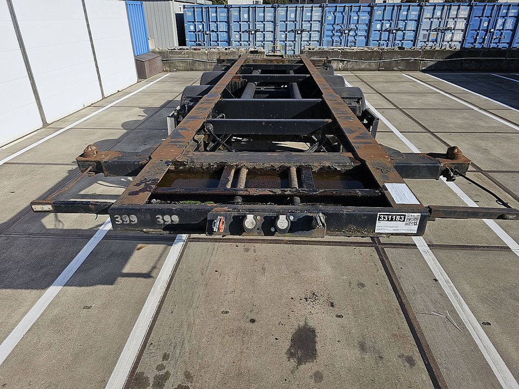 MAFA CONT.SAL40.27E 20 FT TANK BPW DRUM LIFT AXLE