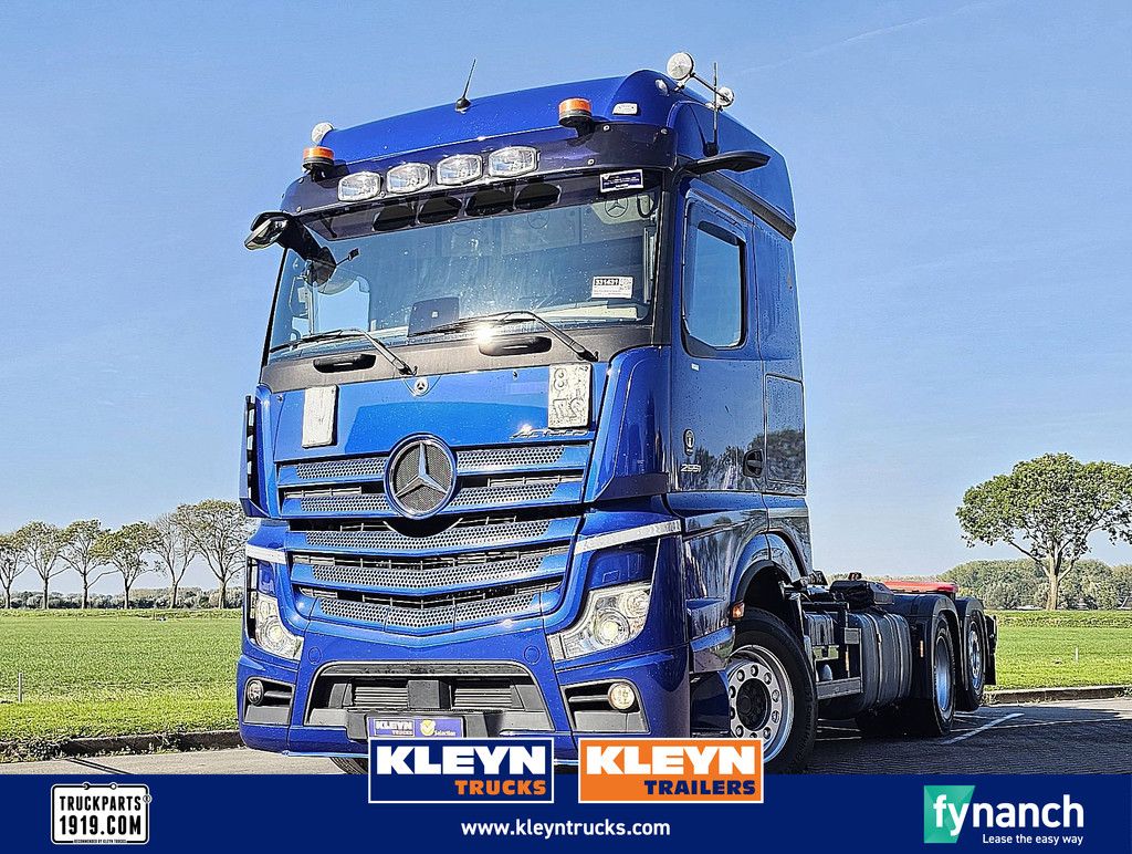 MERCEDES-BENZ ACTROS 2551 6X2 STEERAXLE RETARDER BIGSPACE XENON EURO6D WB460 MEILLER RS21/65