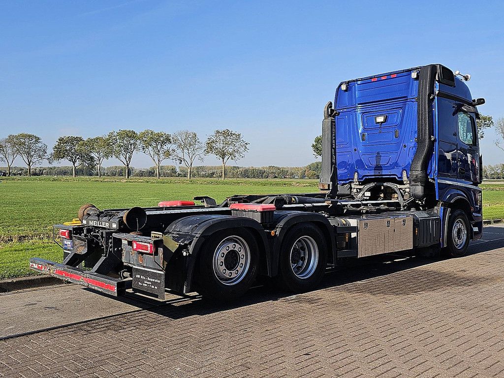 MERCEDES-BENZ ACTROS 2551 6X2 STEERAXLE RETARDER BIGSPACE XENON EURO6D WB460 MEILLER RS21/65