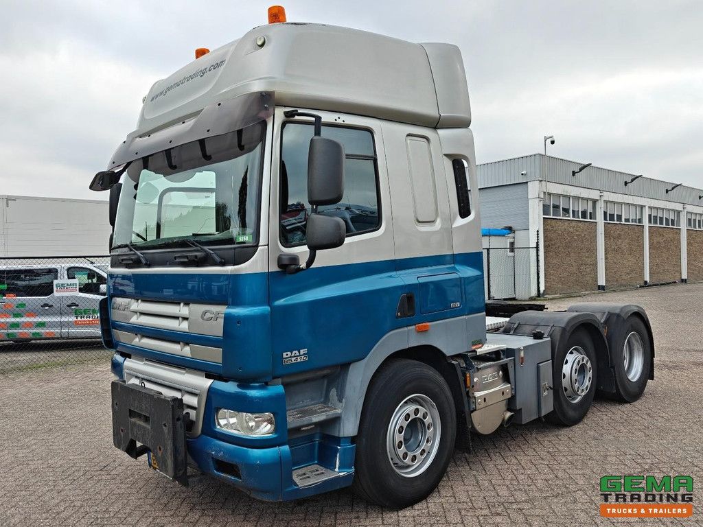 DAF CF 85.410 FTG 6x2/4 SpaceCab Euro 5 - Manual Transmission - Air Conditioning - Hydraulics - Dutch Truck