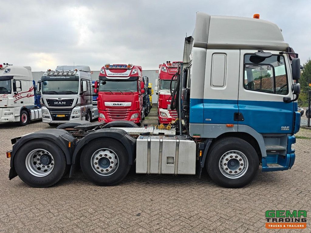 DAF CF 85.410 FTG 6x2/4 SpaceCab Euro 5 - Manual Transmission - Air Conditioning - Hydraulics - Dutch Truck