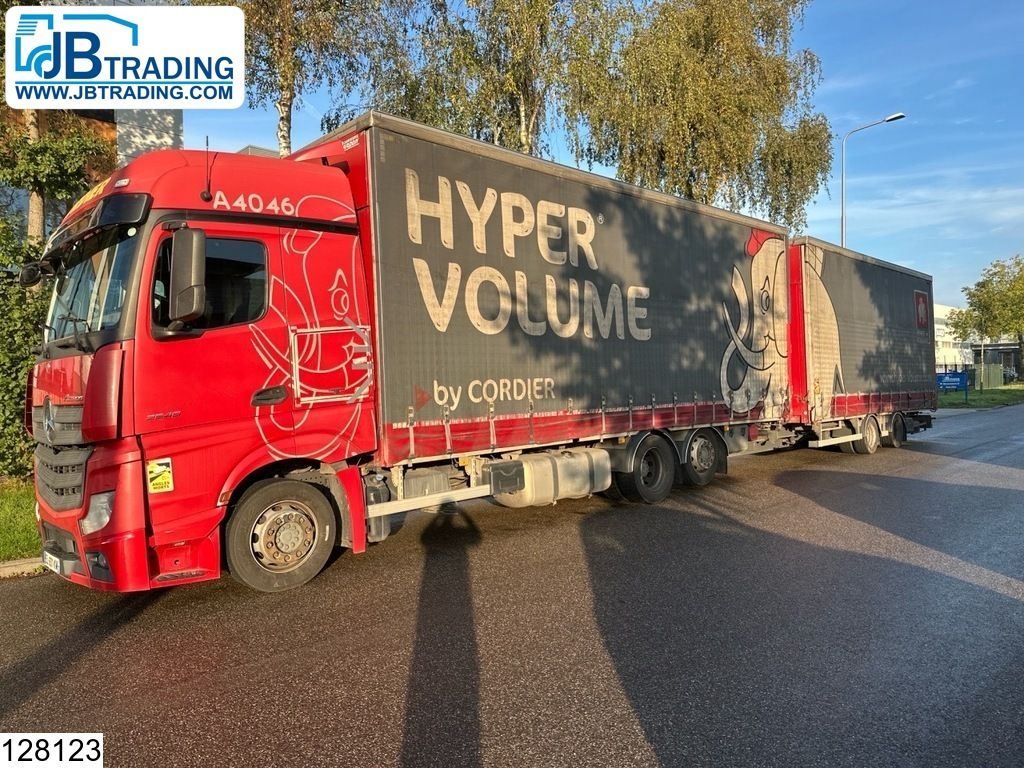 Mercedes Actros 2548 EURO 6, 6x2, Lift roof, Combi