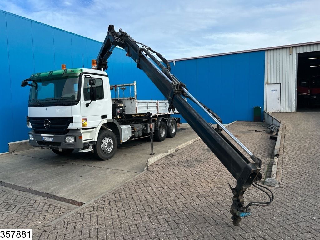 Mercedes Actros 2636 6x4, Hiab, EPS, Remote, Steel