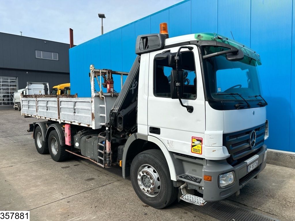 Mercedes Actros 2636 6x4, Hiab, EPS, Remote, Steel
