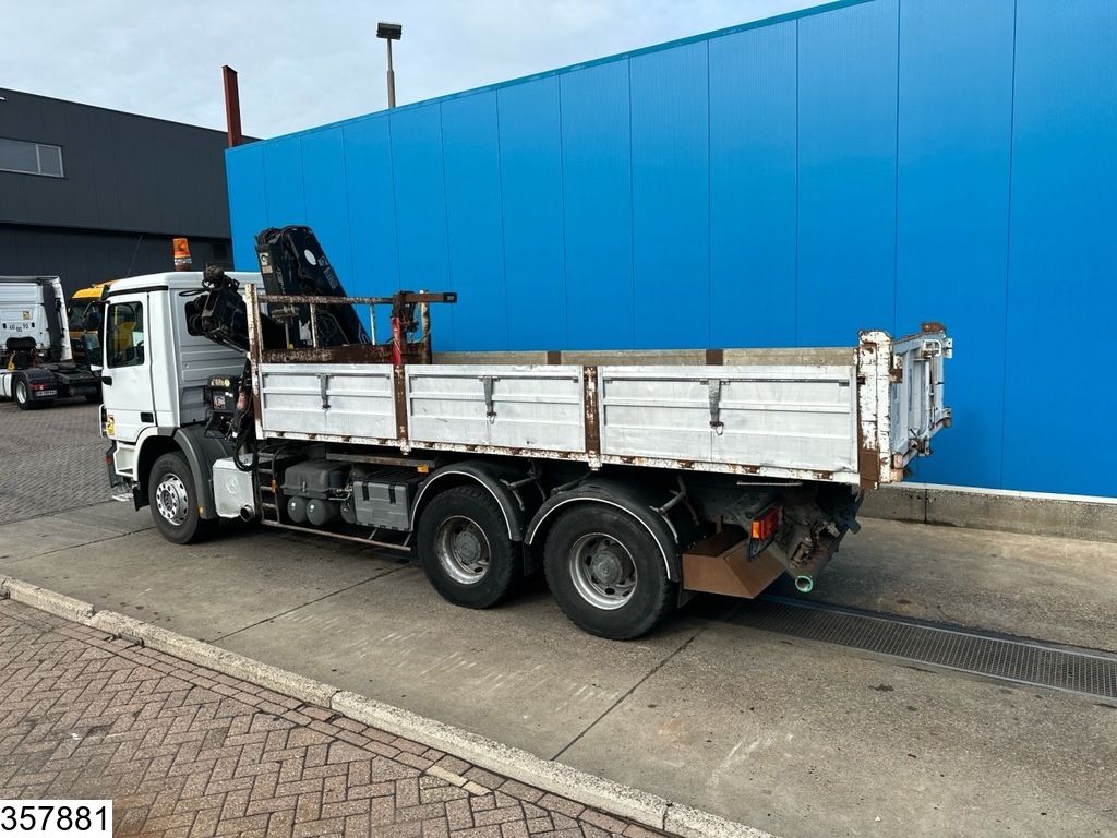 Mercedes Actros 2636 6x4, Hiab, EPS, Remote, Steel