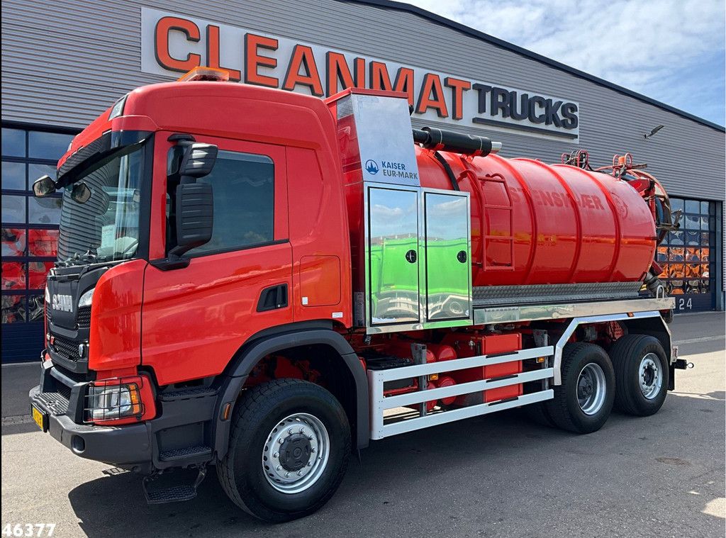 Scania P 450 XT 6x4 Euro 6 Kaiser 15m³ Vacuum/Saug