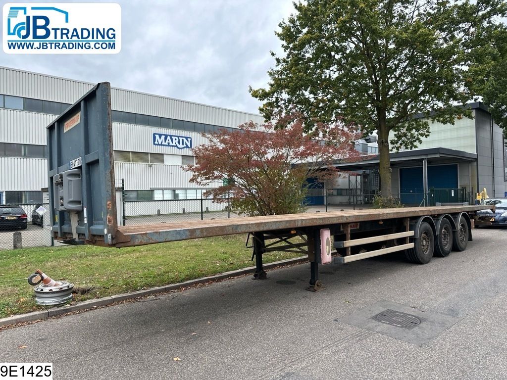 Fruehauf open laadbak Lifting axle