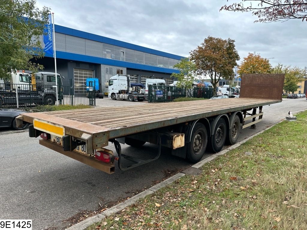 Fruehauf open laadbak Lifting axle