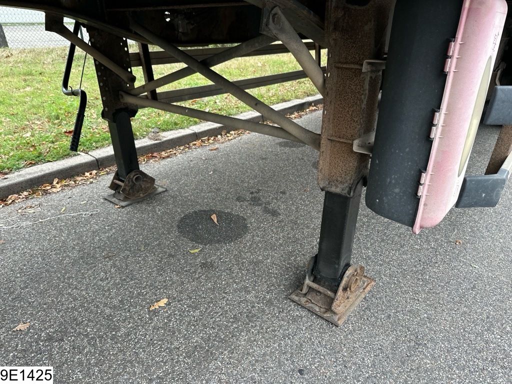 Fruehauf open laadbak Lifting axle