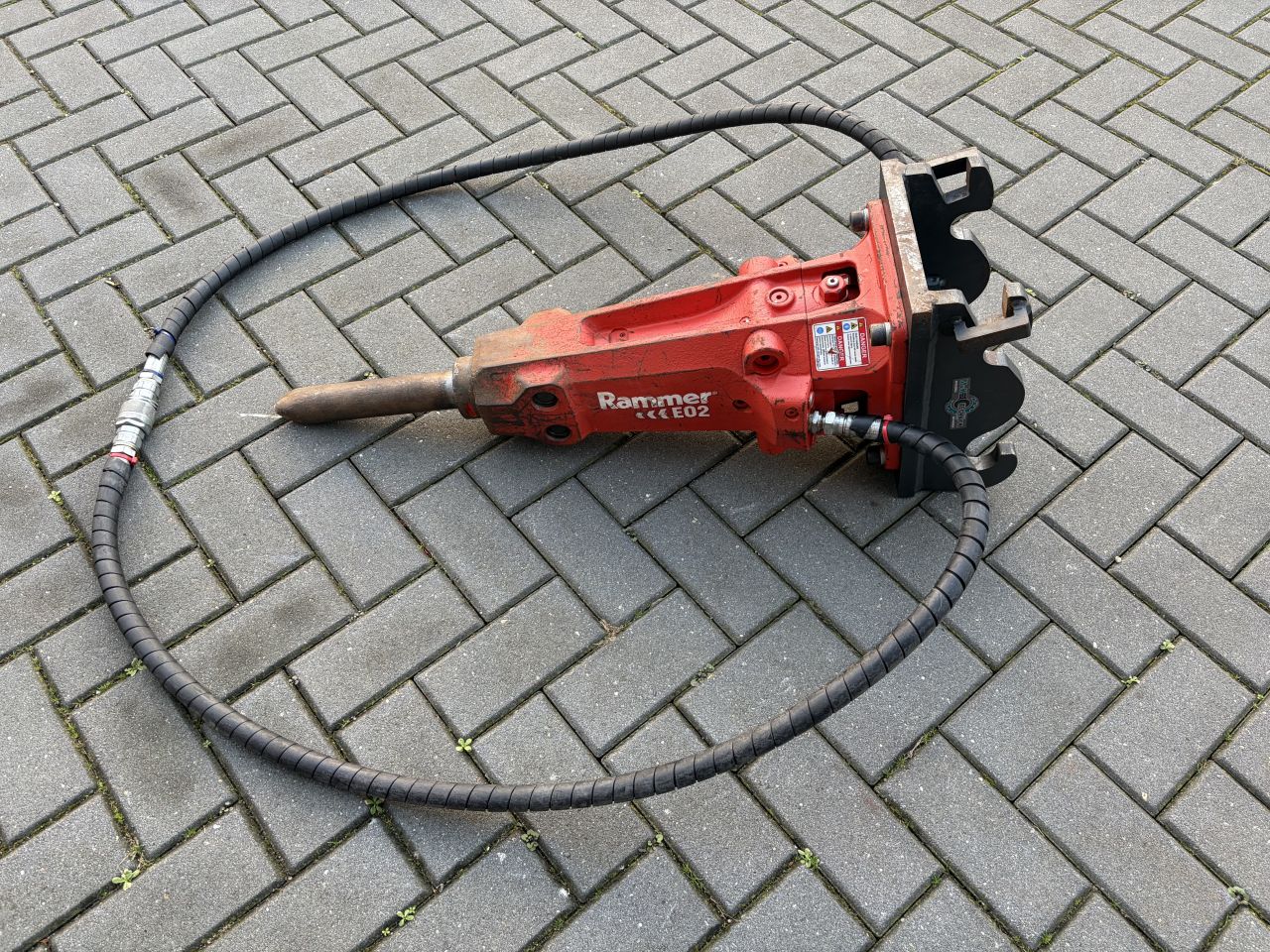 Rammer E02 Hydraulische Sloophamer - cw00 - cw05 - s30 - s40