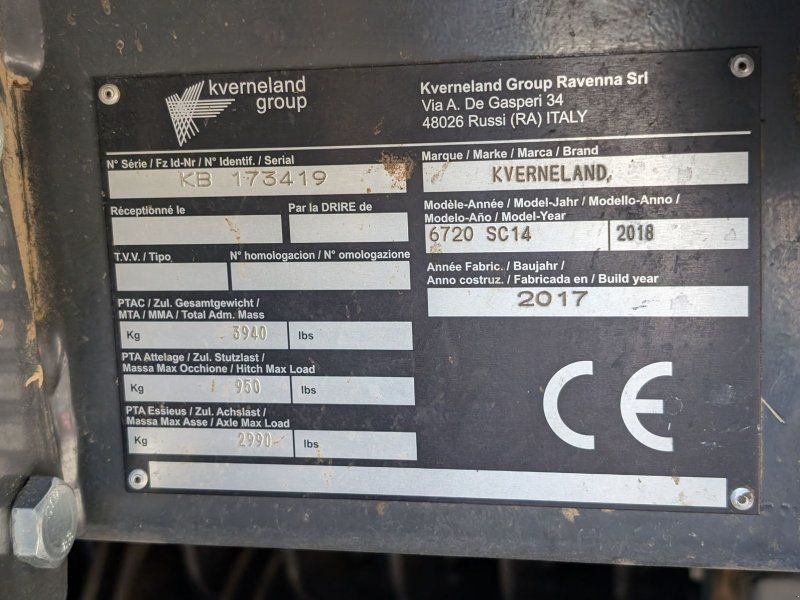 Kverneland RV5220 Sc14