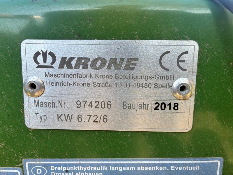 Krone KW 6.72/6