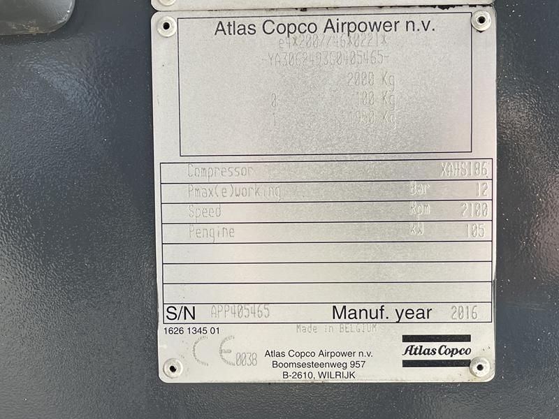 Atlas Copco XAHS 186