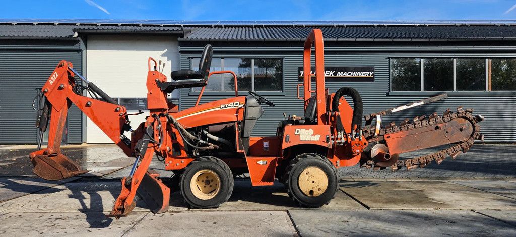 Ditch Witch RT 40 sleuven graafmachine
