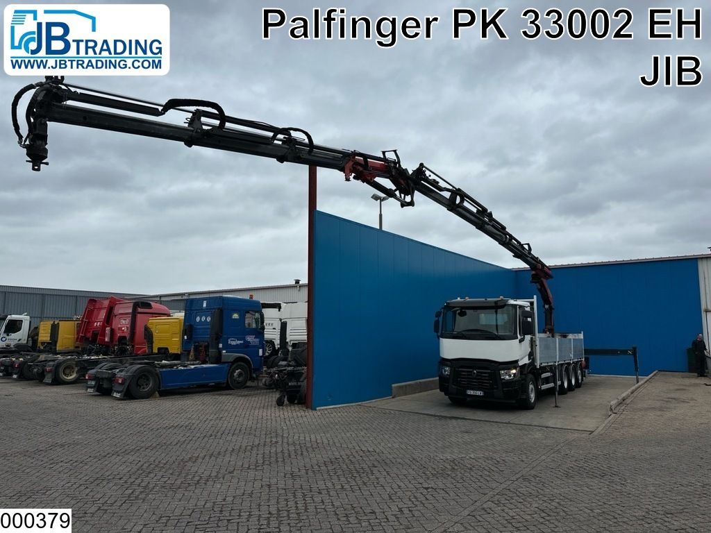 Renault C 430 8x4 EURO 6, Palfinger, Remote, JIB