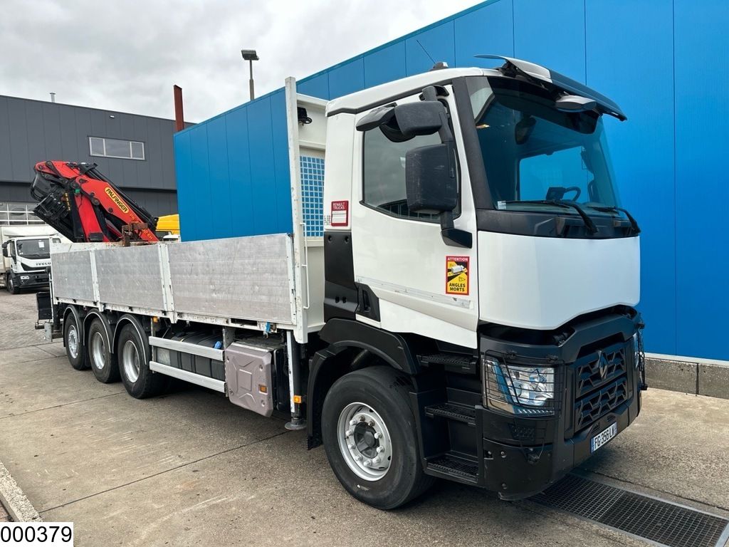 Renault C 430 8x4 EURO 6, Palfinger, Remote, JIB