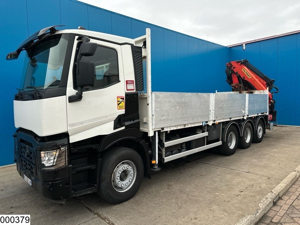 Renault C 430 8x4 EURO 6, Palfinger, Remote, JIB