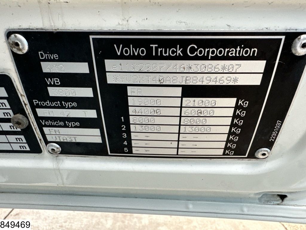 Volvo FM 500 EURO 6, Retarder, Hydrauliic