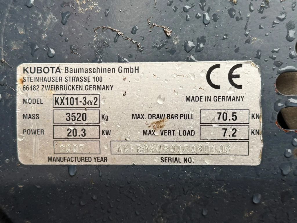 Kubota KX101-3