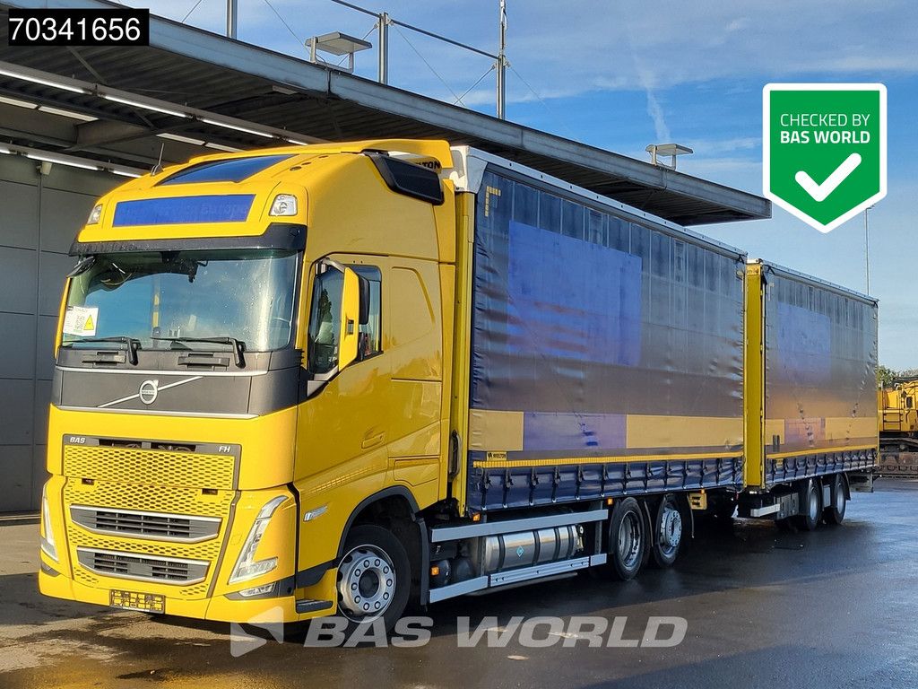 Volvo FH 460 6X2 LNG combi Sliding roof ACC Navi Standklima Liftachse LED EURO 6