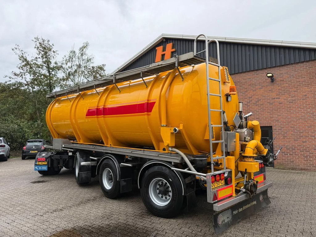 Burg 36m3 RVS Mestoplegger Geijkte weging VMA Bemonstering NL Trailer Nieuwe APK 9-2027