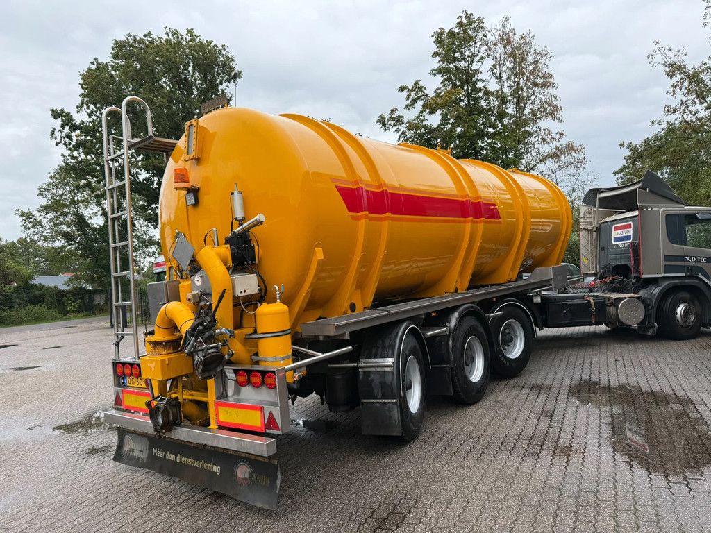 Burg 36m3 RVS Mestoplegger Geijkte weging VMA Bemonstering NL Trailer Nieuwe APK 9-2027