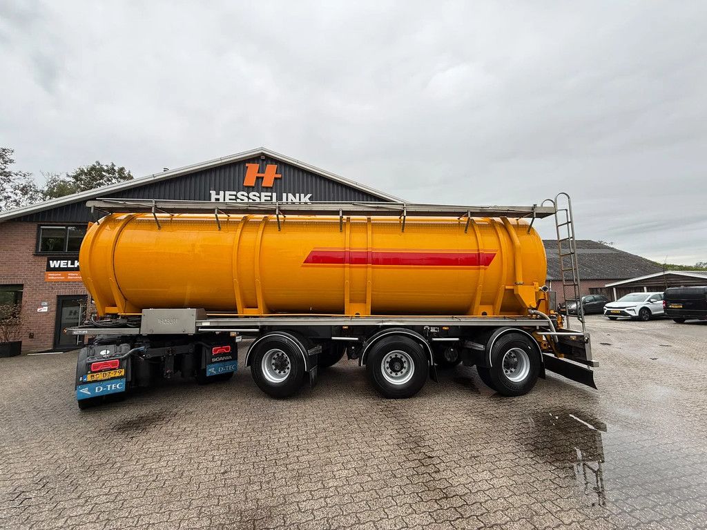 Burg 36m3 RVS Mestoplegger Geijkte weging VMA Bemonstering NL Trailer Nieuwe APK 9-2027