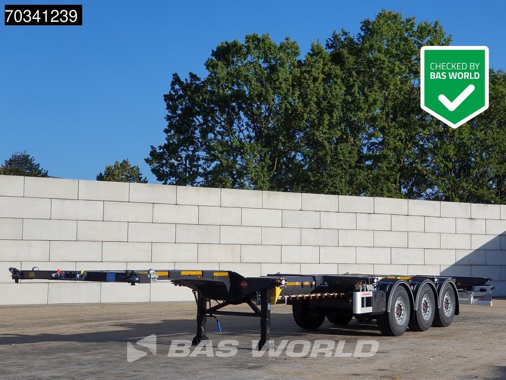 Kässbohrer XS 3 axles NEW Multi 45'ft Lift Axle SAF