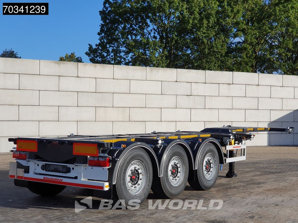 Kässbohrer XS 3 axles NEW Multi 45'ft Lift Axle SAF