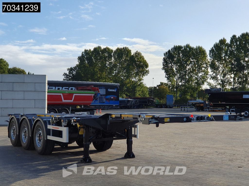 Kässbohrer XS 3 axles NEW Multi 45'ft Lift Axle SAF