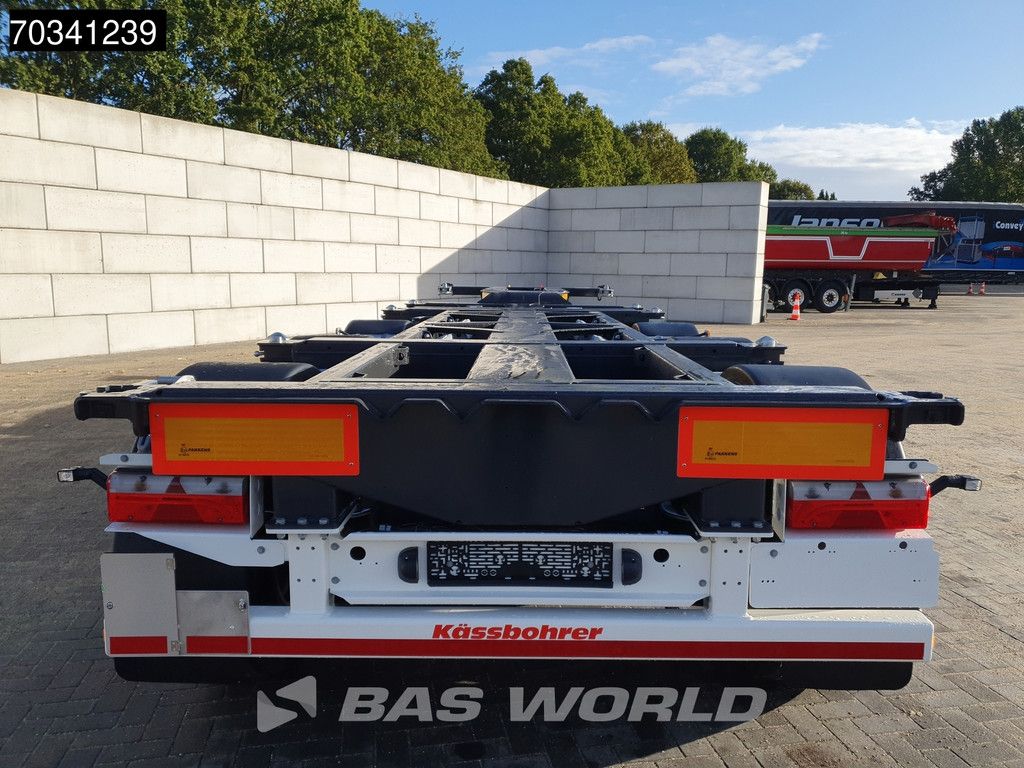 Kässbohrer XS 3 axles NEW Multi 45'ft Lift Axle SAF