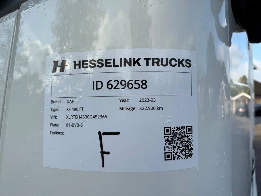 DAF XF 480 SSC Retarder Standairco 322.900KM NL Truck APK/TUV 08-12-2026