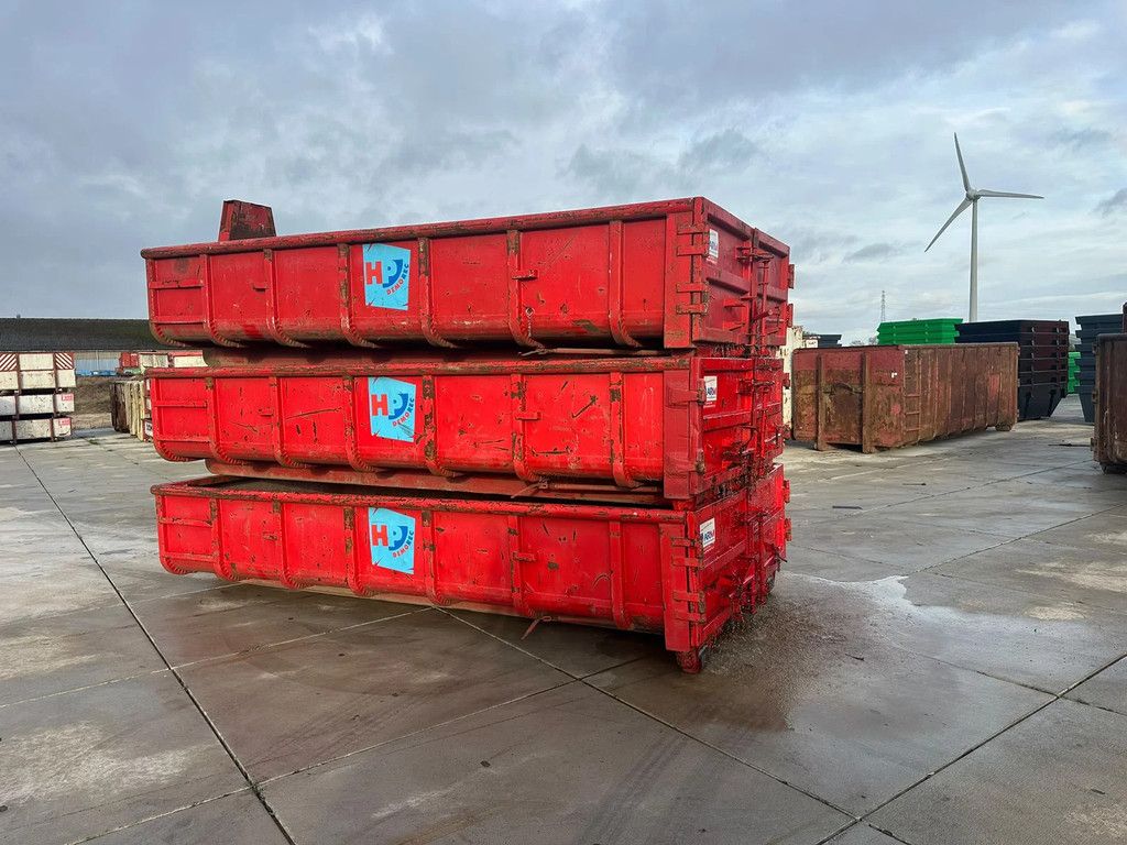 KTK Set 3x 9m3 open containers gebruikt