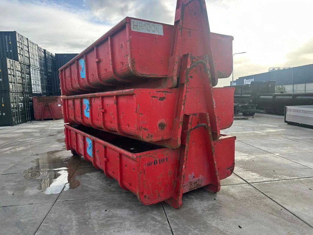 KTK Set 3x 9m3 open containers gebruikt