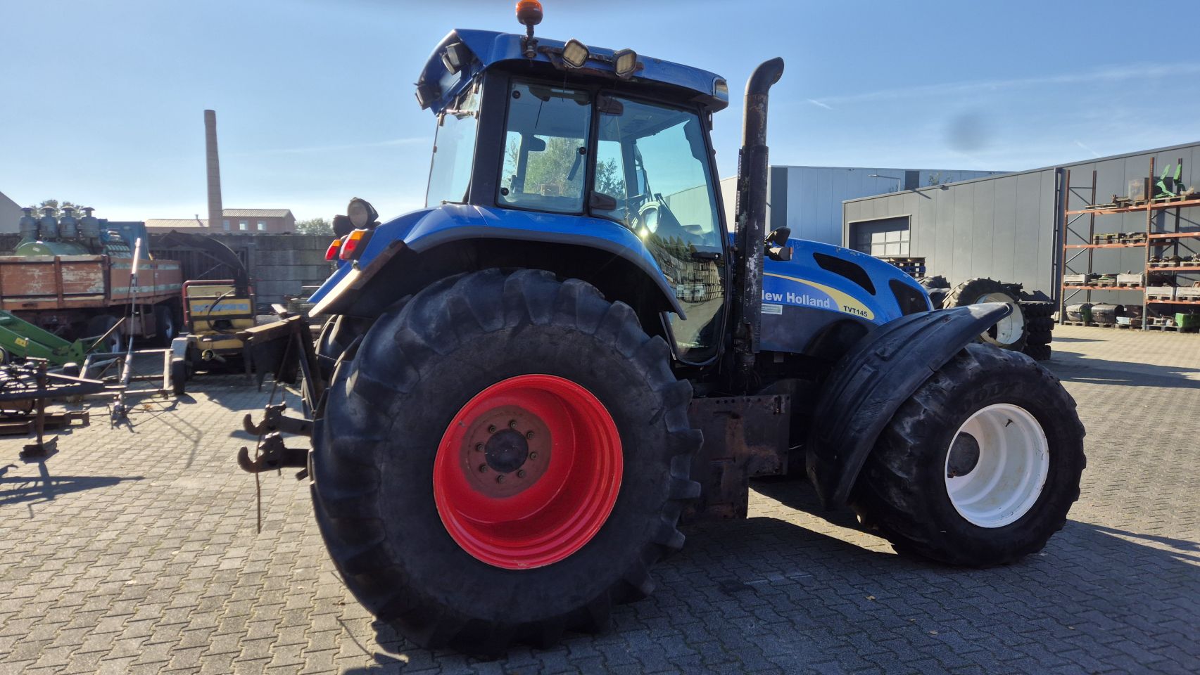 New Holland TVT 145 motor defect