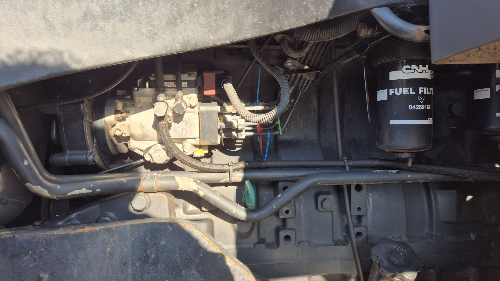 New Holland TVT 145 motor defect