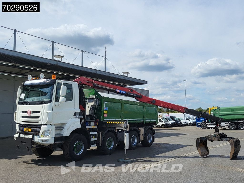 TATRA 8P6R43/Phoenix Tatra Phoenix 8X6 NL-Truck HMF 1943Z Crane87800 17m3 HSW Big-Axle Steering-Axle 8x6 Automatic Euro 6