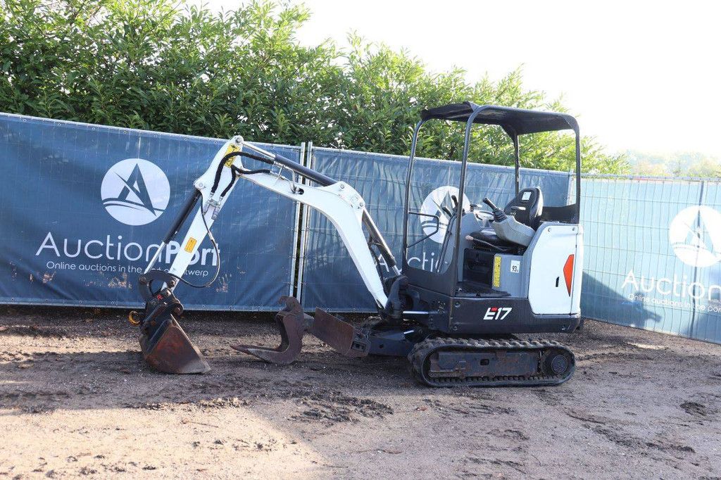 Minibagger Bobcat E17 Diesel 10kW 2018