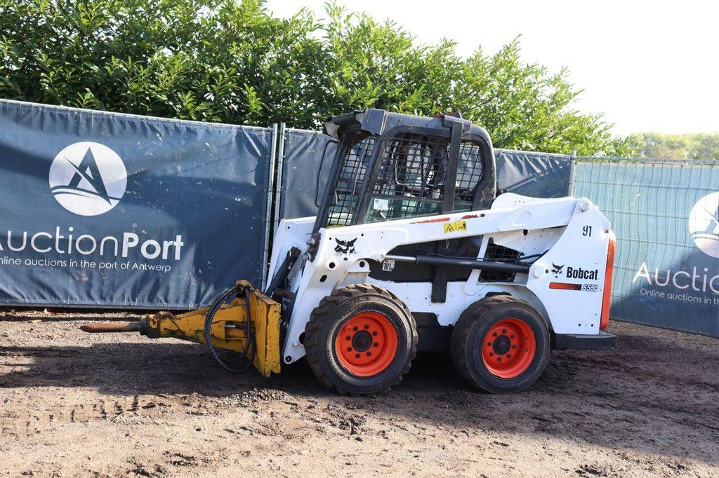 Bobcat S550 Diesel Skid Steer Loader 45.5kW 2017 with Demolition Hammer