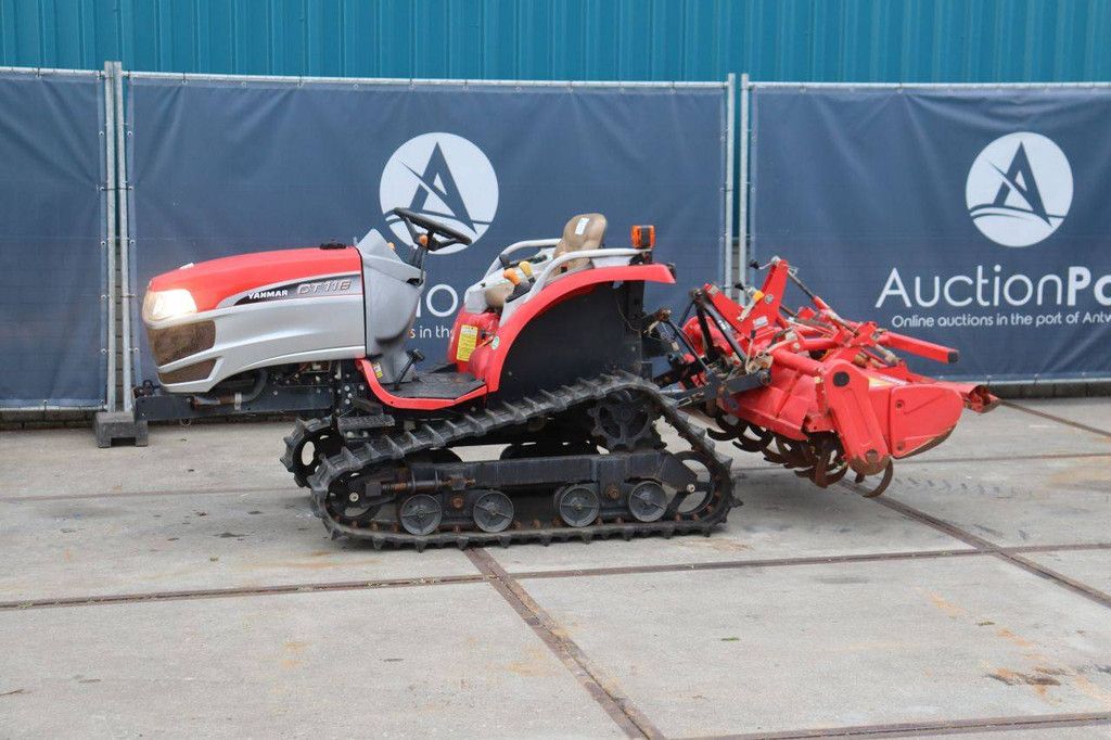 Crawler tractor Yanmar CT118 Diesel 18hp with cultivator