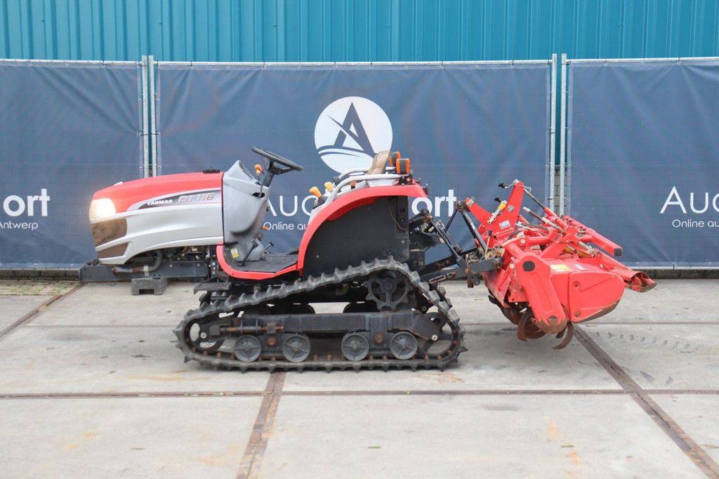 Crawler tractor Yanmar CT118 Diesel 18hp with cultivator