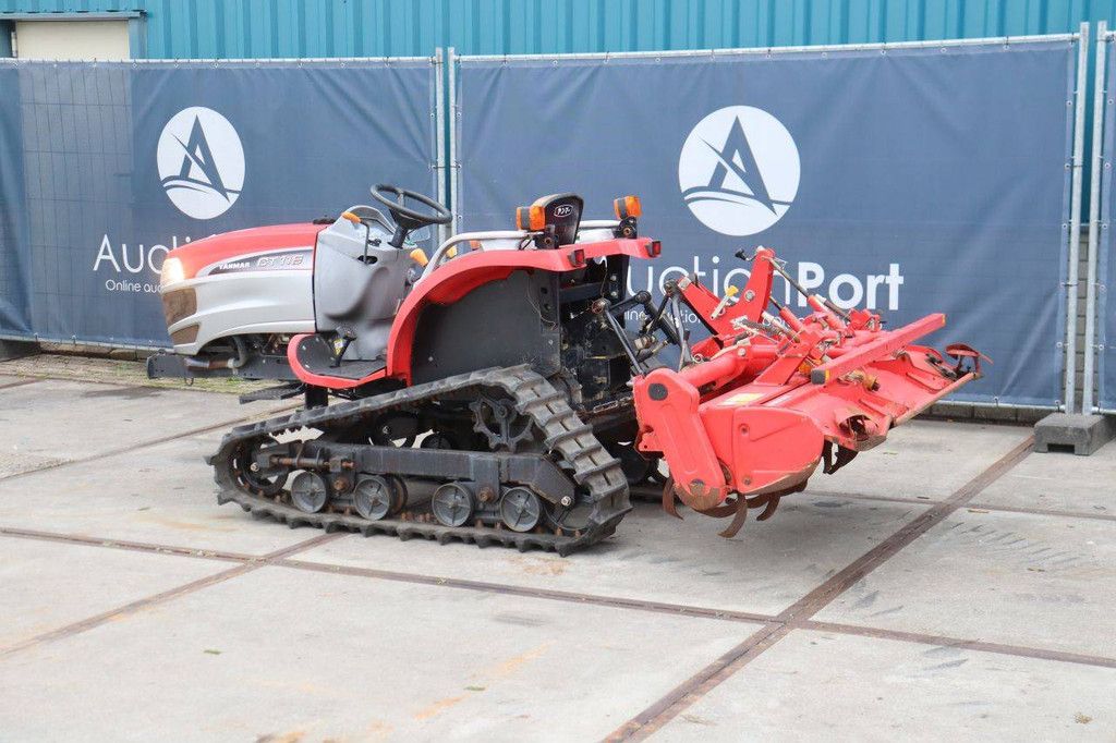 Crawler tractor Yanmar CT118 Diesel 18hp with cultivator