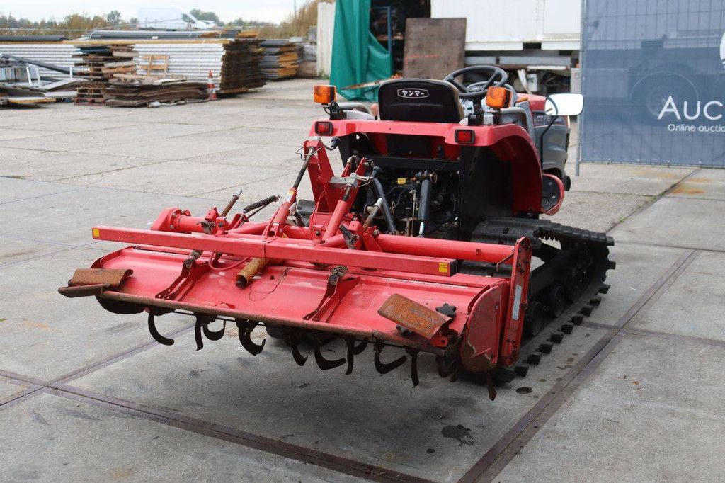 Crawler tractor Yanmar CT118 Diesel 18hp with cultivator