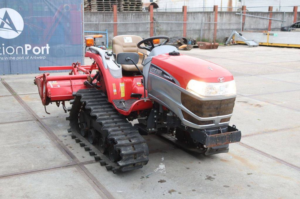 Crawler tractor Yanmar CT118 Diesel 18hp with cultivator