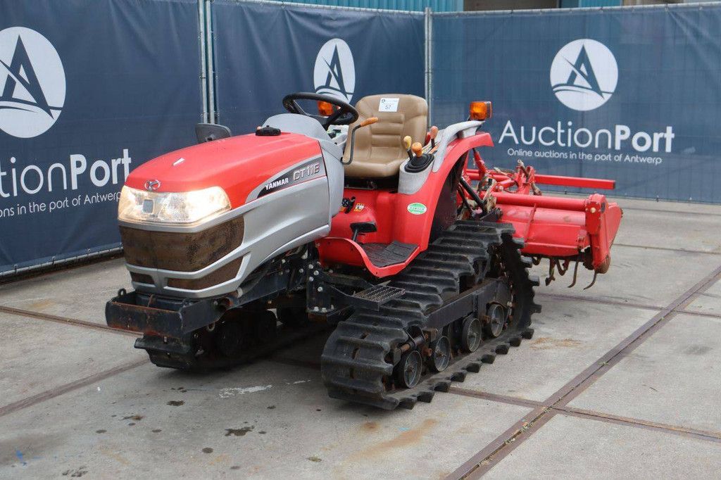 Crawler tractor Yanmar CT118 Diesel 18hp with cultivator